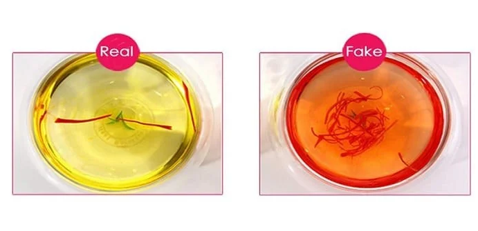 تشخیص زعفران اصل از تقلبی - مزرعه امیر زاده