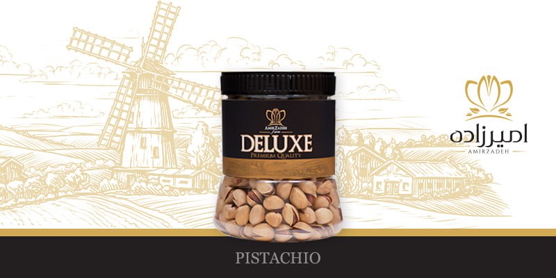 خرید پسته با بسته بندی لاکچری امیر زاده