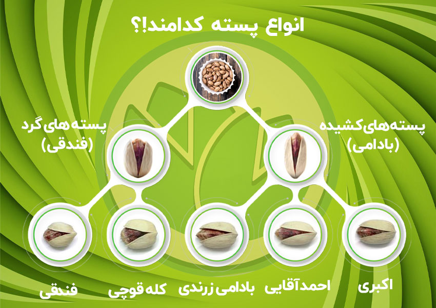 خرید پسته - خرید انواع پسته