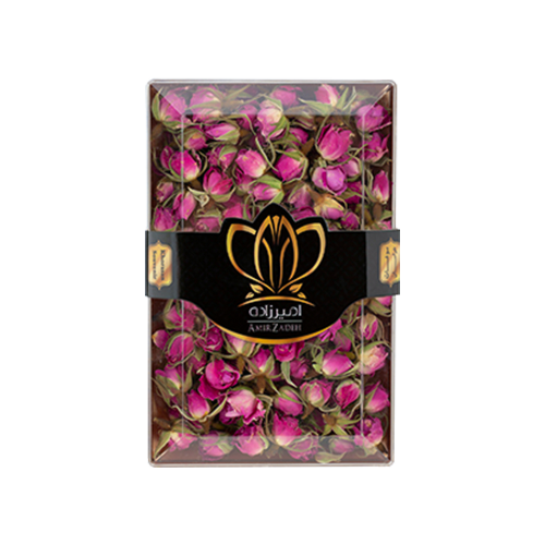 گل محمدی با بسته بندی کریستالی