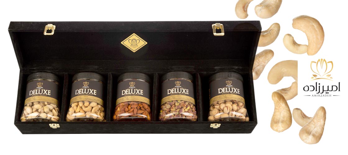 پک هدیه آجیل 5 مغز