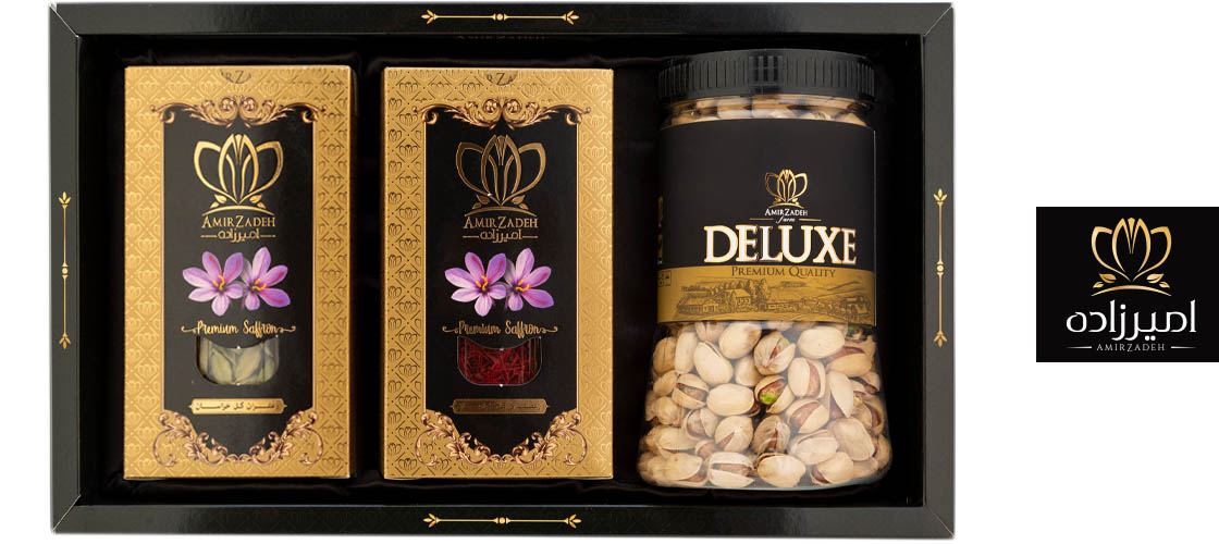 پک های کادویی زعفران، پسته و آجیل