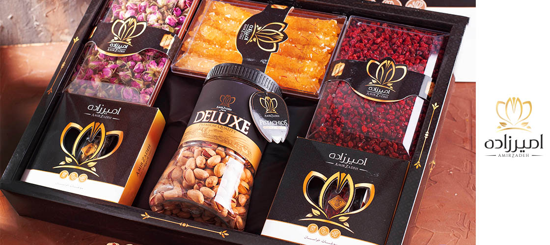 سوغات خراسان با بسته بندی لوکس
